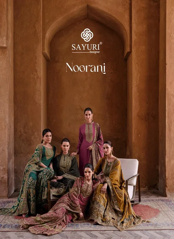 Noorani By Sayuri Crepe Silk Designer ReadyMade Wholesale Online